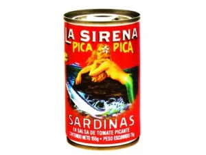SARDINA LA SIRENA PICANTE 155G cod 028571000694