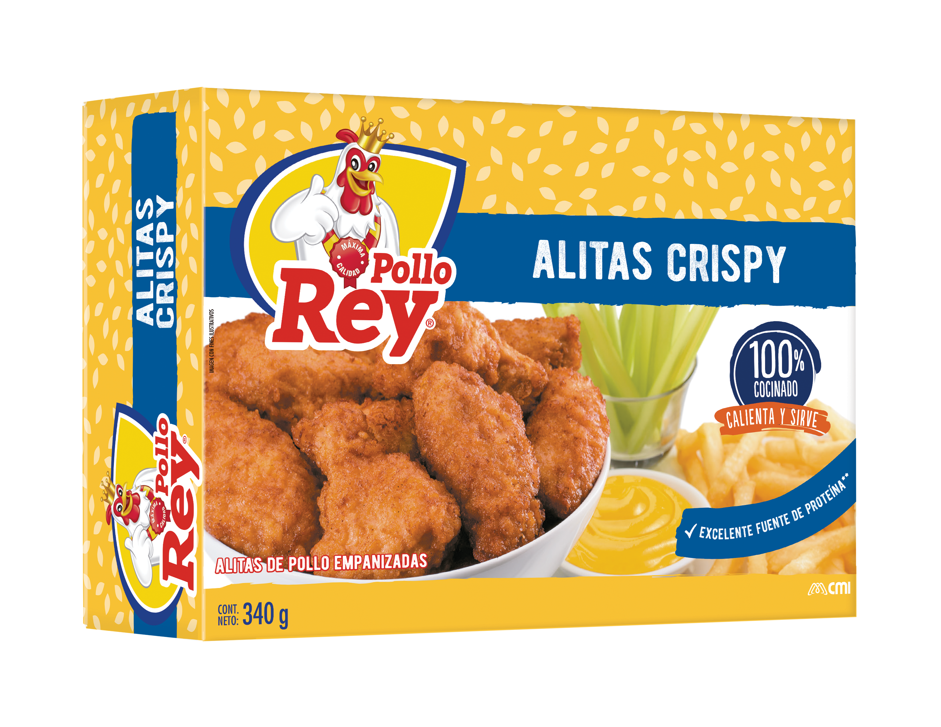 ALITAS CRISPY REY 340g Cod 7424100033134