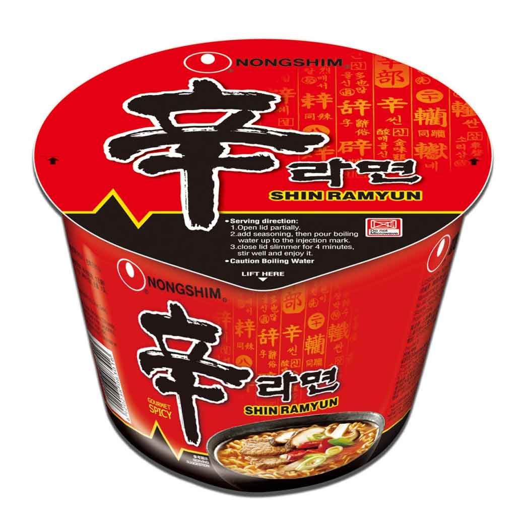 SOPA DE VASO SHIN RAMYUN NONGSHIM 114g cod 6920238083016
